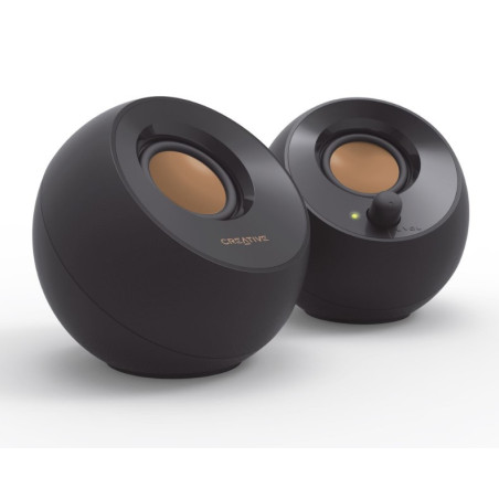 Altavoces creative pebble 2.0 speaker usb - negro