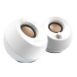 Altavoces creative pebble 2.0 speaker usb - blanco