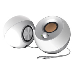 Creative Labs Pebble Bianco Cablato 4,4 W