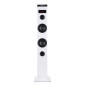 Altavoz torre ngs sky charm blanco - 50w - usb - bluetooth - radio fm - aux