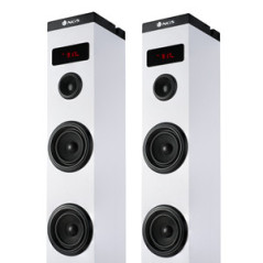 NGS SKYCHARMWHITE altoparlante Range completo Bianco Con cavo e senza cavo 50 W