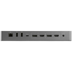 StarTech.com Dock Thunderbolt 3 compatibile con USB-C - Doppio monitor DisplayPort 1.4 4K 60Hz o doppio display HDMI - Laptop