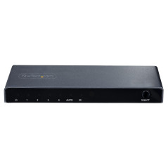 StarTech.com Switch HDMI 8K a 4 porte - Switcher HDMI 2.1 4K 120Hz HDR10+, 8K 60Hz UHD, Commutatore HDMI 4 In 1 - Commutazione
