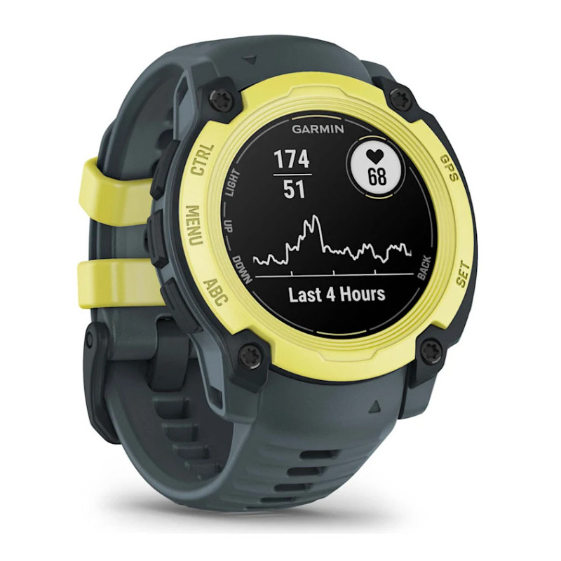 Smartwatch garmin instin e 40mm amarillo silicona gris