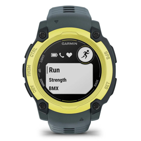Garmin Instinct E 2,18 cm (0.86") MIP 40 mm Digitale 166 x 166 Pixel Grigio, Lime GPS (satellitare)