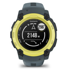 Garmin Instinct E 2,18 cm (0.86") MIP 40 mm Digitale 166 x 166 Pixel Grigio, Lime GPS (satellitare)
