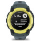 Smartwatch garmin instin e 40mm amarillo silicona gris
