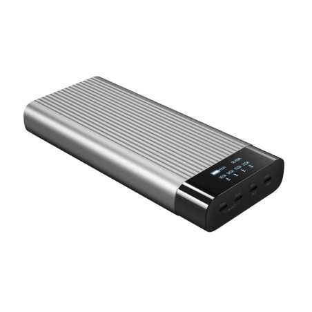 Powerbank hyper hyperjuice 245w 27000mah plata