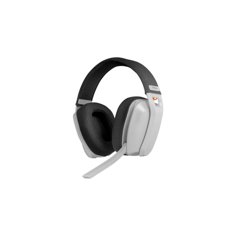 Auriculares gaming krom kanji inalambrico blanco