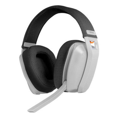 Krom Kanji Auricolare Con cavo e senza cavo A Padiglione Gaming USB tipo-C Bluetooth Bianco