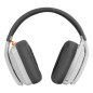 Auriculares gaming krom kanji inalambrico blanco