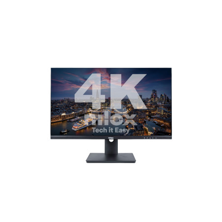 Nilox MONITOR 27" NXM274KD11 IPS 4K 350 2HDMI DP USB 5MS Monitor PC 68,6 cm (27") 3840 x 2160 Pixel 4K Ultra HD LED