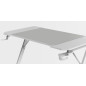 Mesa mars gaming ergo 120x60cm white