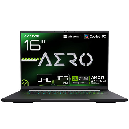 GIGABYTE AERO X16 1VH93ESC94AH laptop AMD Ryzen AI 7 350 Computer portatile 40,6 cm (16") WQXGA 16 GB DDR5-SDRAM 1 TB SSD