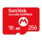 Tarjeta micro sd express sandisk 256gb para nintendo switch 2