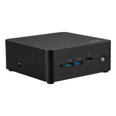 MSI Cubi NUC 1M Intel Core 3 100U HDD+SSD Mini PC Nero