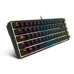 Krom Kalista tastiera Gaming USB Nero