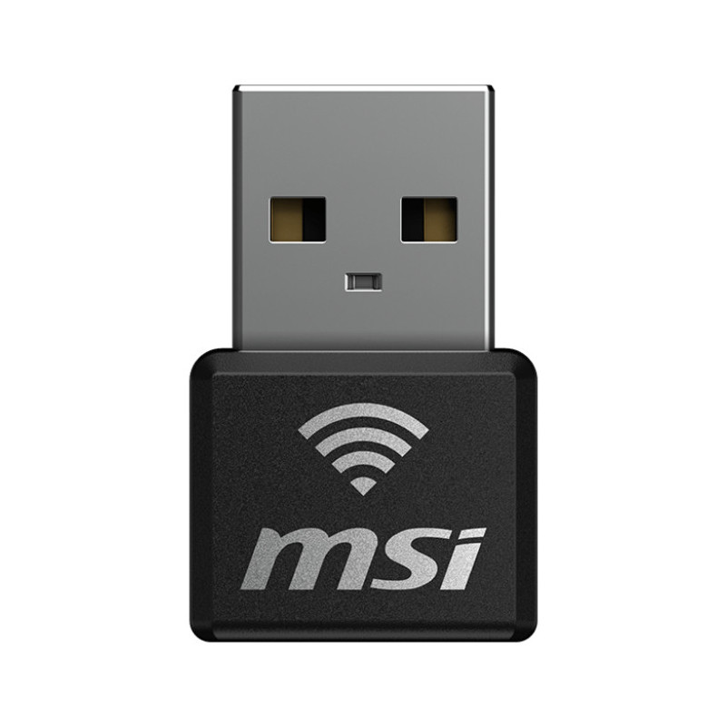 Nano adaptador wifi6 usb msi guax18n ax1800