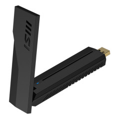 MSI BE6500 WiFi7 USB Stick - Dongle scheda di interfaccia e adattatore USB 3.2 Gen 1 (3.1 Gen 1)