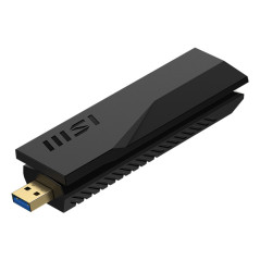 MSI BE6500 WiFi7 USB Stick - Dongle scheda di interfaccia e adattatore USB 3.2 Gen 1 (3.1 Gen 1)