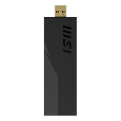 MSI BE6500 WiFi7 USB Stick - Dongle scheda di interfaccia e adattatore USB 3.2 Gen 1 (3.1 Gen 1)