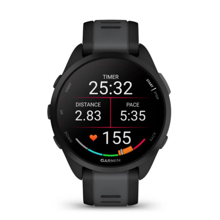 Smartwatch garmin forerunner 165 43mm negro