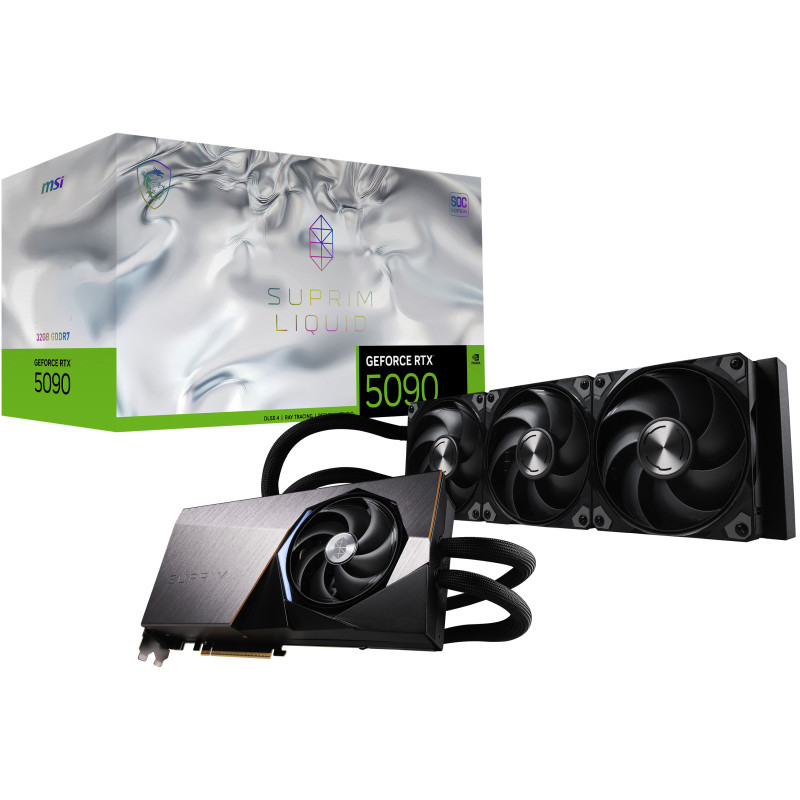 Tarjeta grafica msi rtx 5090 32g suprim liquid soc