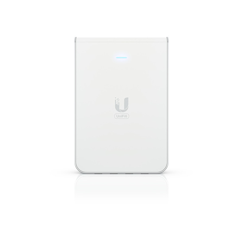 Punto acceso inalambrico ubiquiti u6 in - wall