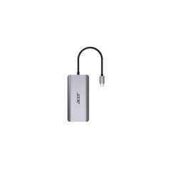 Acer 12-in-1 Type-C Dongle Cablato USB 3.2 Gen 1 (3.1 Gen 1) Type-C Argento