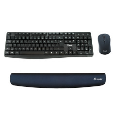 Equip Keyboard Wrist Rest poggiapolso Memory foam Nero