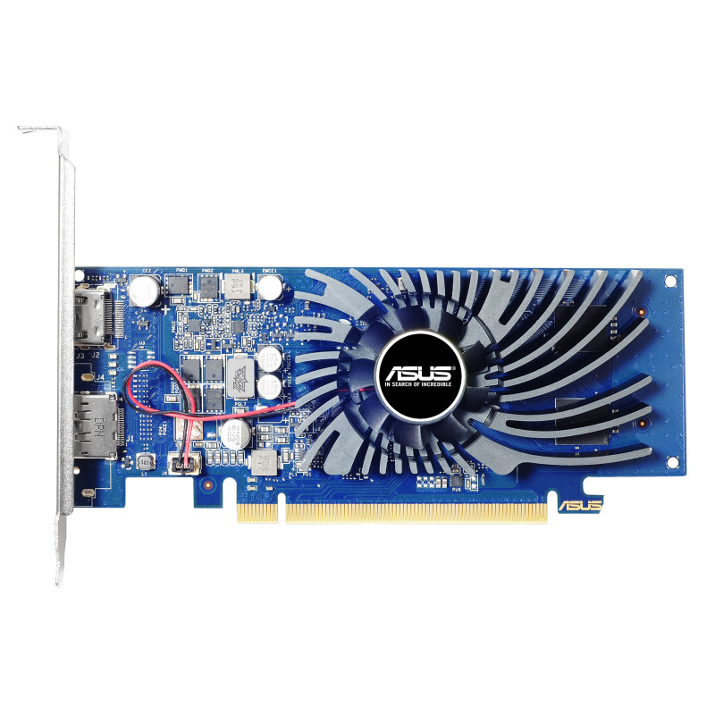 Tarjeta grafica asus  nvidia geforce gt1030 2g - brk 2gb gddr5 hdmi display port bajo perfil