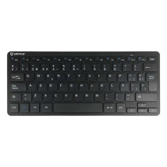 UNYKAch UK505447 tastiera Mouse incluso Ufficio RF Wireless QWERTY Spagnolo Nero