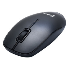 UNYKAch UK505447 tastiera Mouse incluso Ufficio RF Wireless QWERTY Spagnolo Nero