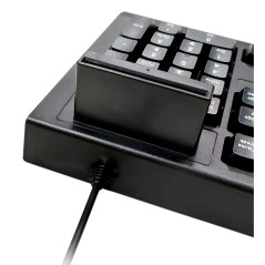 UNYKAch UK529181 tastiera Casa ufficio USB QWERTY Spagnolo Nero