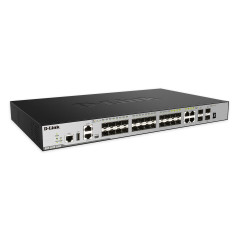 D-Link DGS-3630-28SC switch di rete Gestito L3 1U Nero