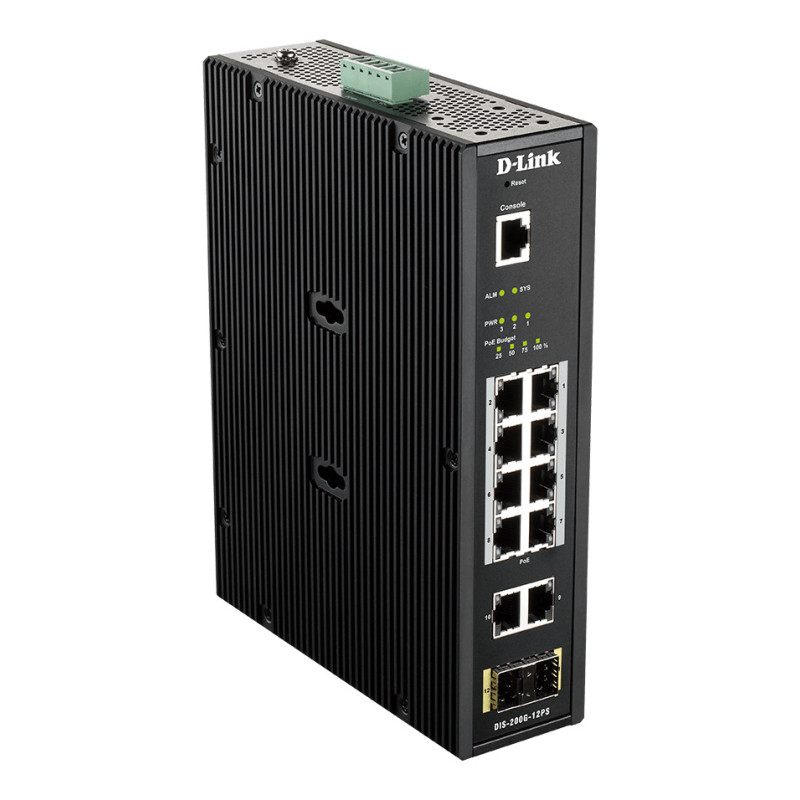 Switch industrial dis - 200g - 12ps 12 puertos