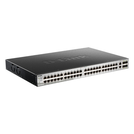 D-Link DGS-3130-54TS/E switch di rete Gestito L3 Gigabit Ethernet (10/100/1000) Grigio