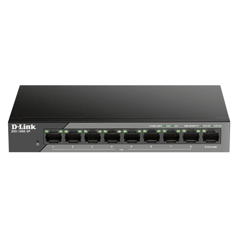 Switch d - link dss - 100e - 9p 9 puertos