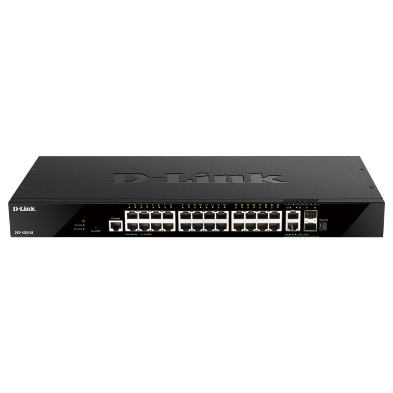 Switch d - link dgs - 1520 - 28 - e 28 puertos