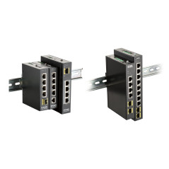 D-Link DIS-100G-6S switch di rete Non gestito Gigabit Ethernet (10/100/1000) DIN rail Nero