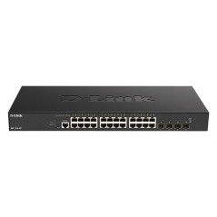 D-Link DXS-1210-28T switch di rete Gestito L2 L3 10G Ethernet (100 1000 10000) 1U Nero