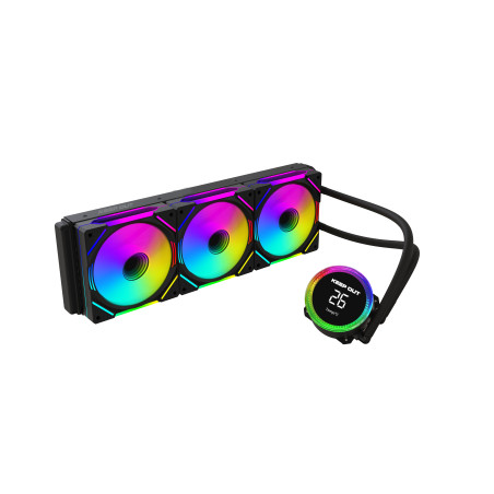 Keep out refrig. liquida xwc - 360 pro display black