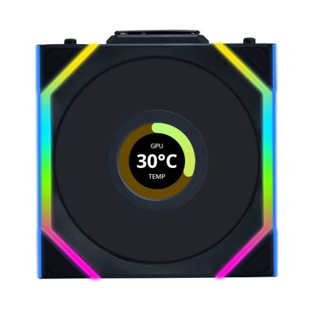 Ventilador cpu lian li unifan sl inalambrico argb 120mm negro