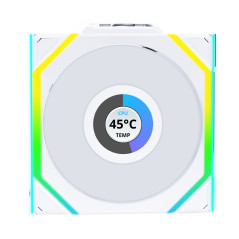 Lian Li UNI FAN SL Wireless LCD 120 Reverse Blade Case per computer Ventilatore 12 cm Bianco 1 pz