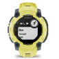 Smartwatch garmin instin e 45mm amarillo correa silicona amarilla