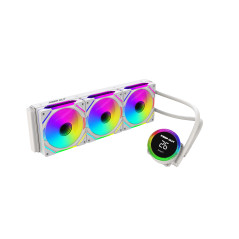 KeepOut XWC-360 PRO Processore Kit di raffreddamento a liquido 12 cm Bianco