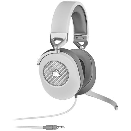 Auriculares gaming corsair hs65 blanco