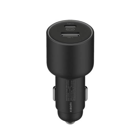 XIAOMI CHARGER 67W CAR USB-A + TYPE C BLACK BHR6814GL