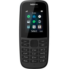 NOKIA 105 TA-1174 4TH EDITION DS BLACK OEM