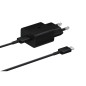 SAMSUNG CHARGER 15W USB-C TO C BLACK 1M EP-T1510XBEGEU
